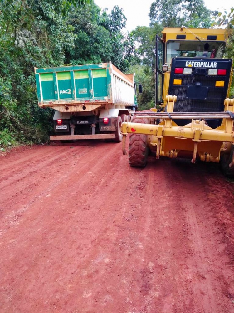 Manutenção das estradas rurais