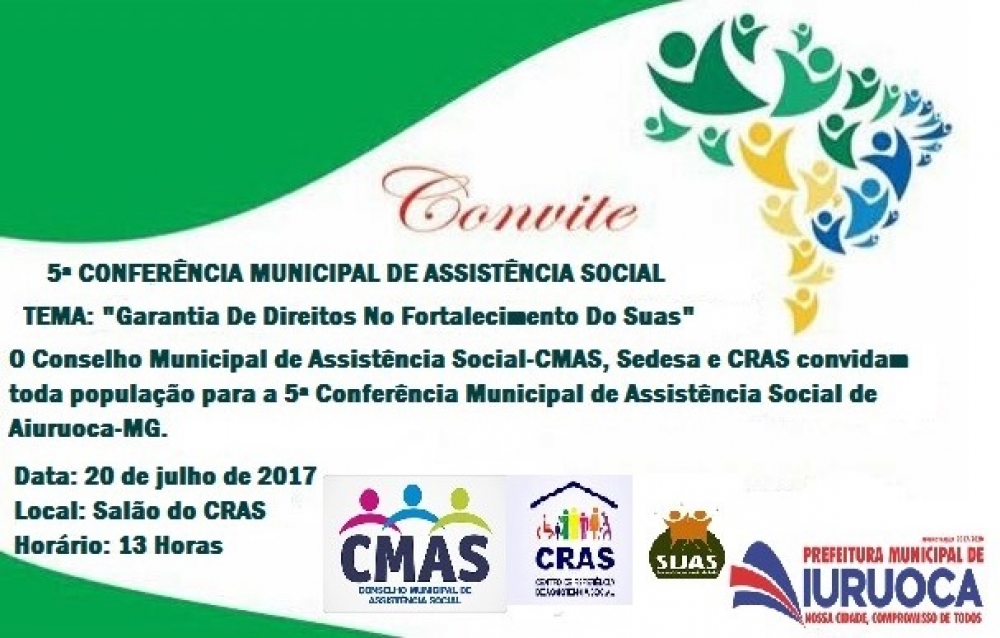 5ª Conferência de Assistência Social de Aiuruoca