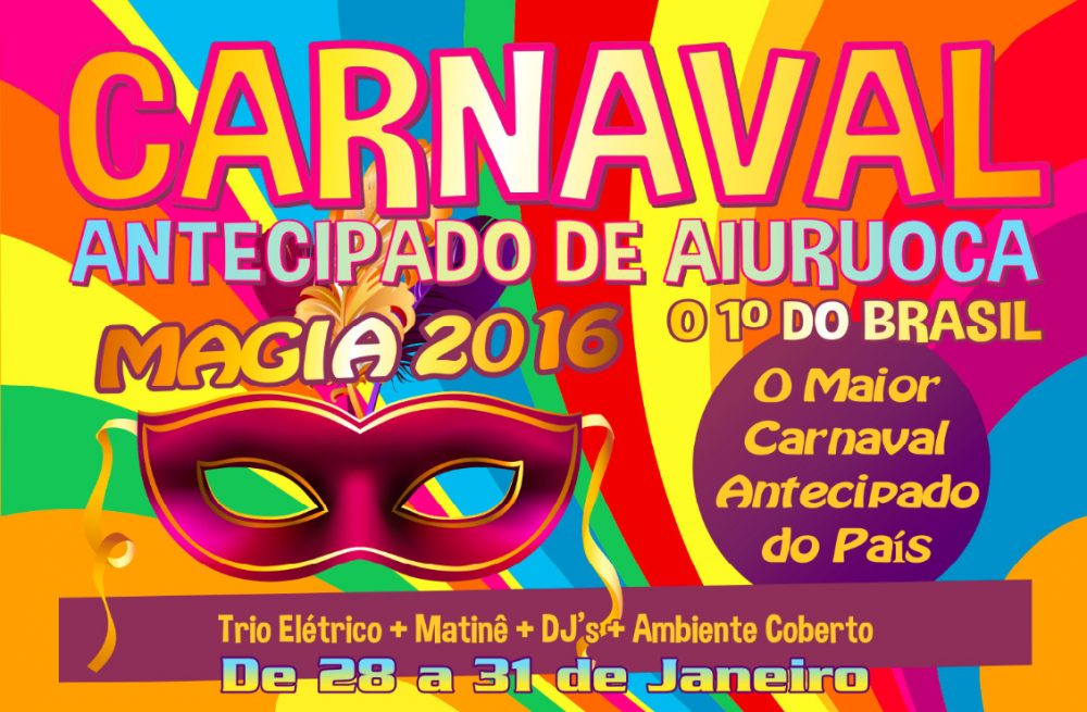 Carnaval Antecipado de Aiuruoca 2016