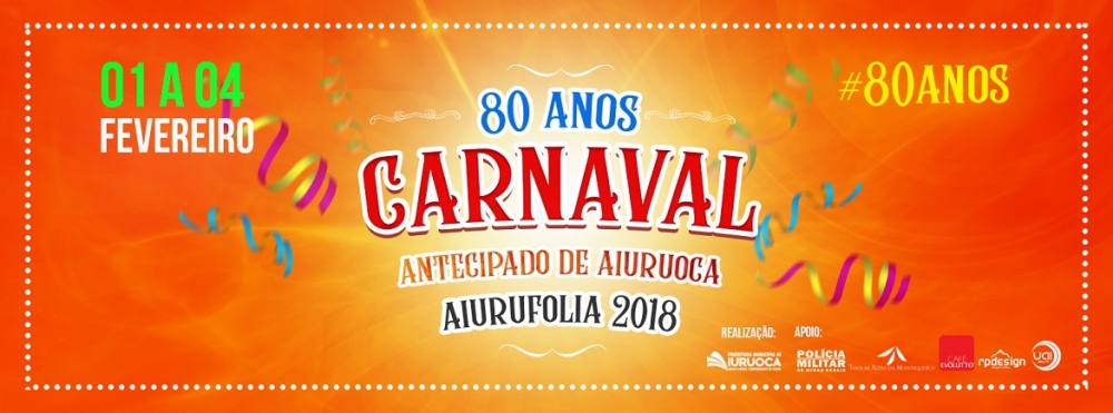 Carnaval Antecipado de Aiuruoca - 80 anos de Folia