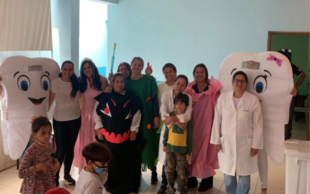 Saúde bucal: Teatro Educativo na Creche Municipal