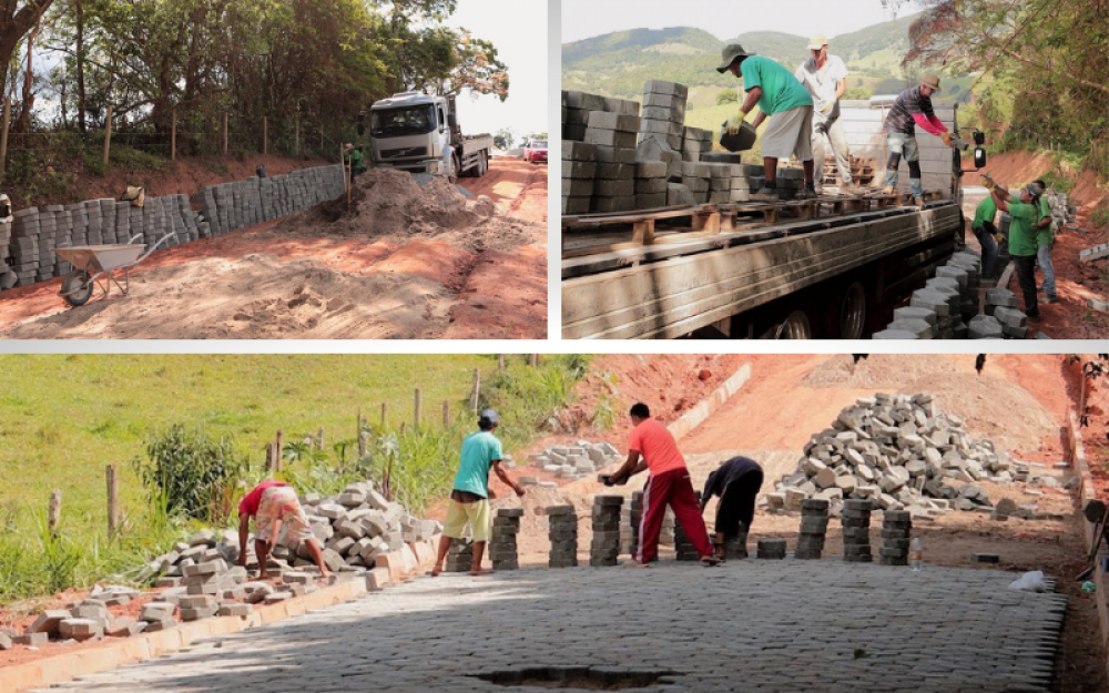 Avanço nas obras da Rua Nova e Cônego Abreu.