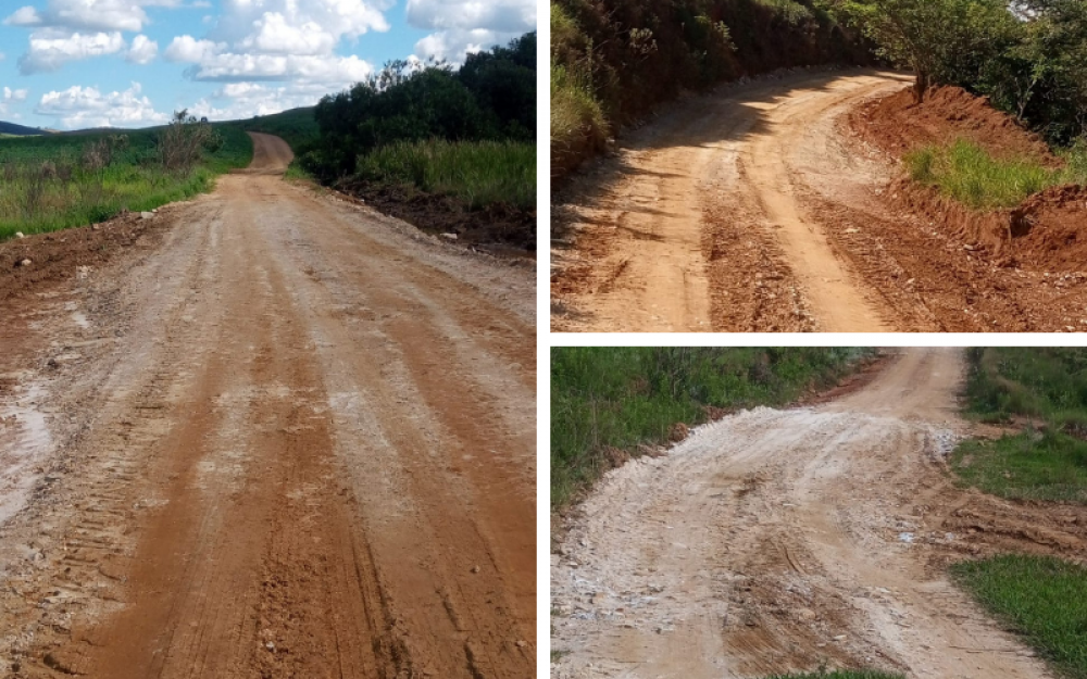 Prefeitura realiza manutenção da estrada do bairro Coqueiros