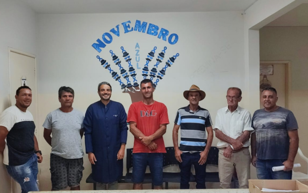 Novembro Azul: Roda de conversa sobre a Saúde do Homem na UBS do Bairro do Pinhal. 