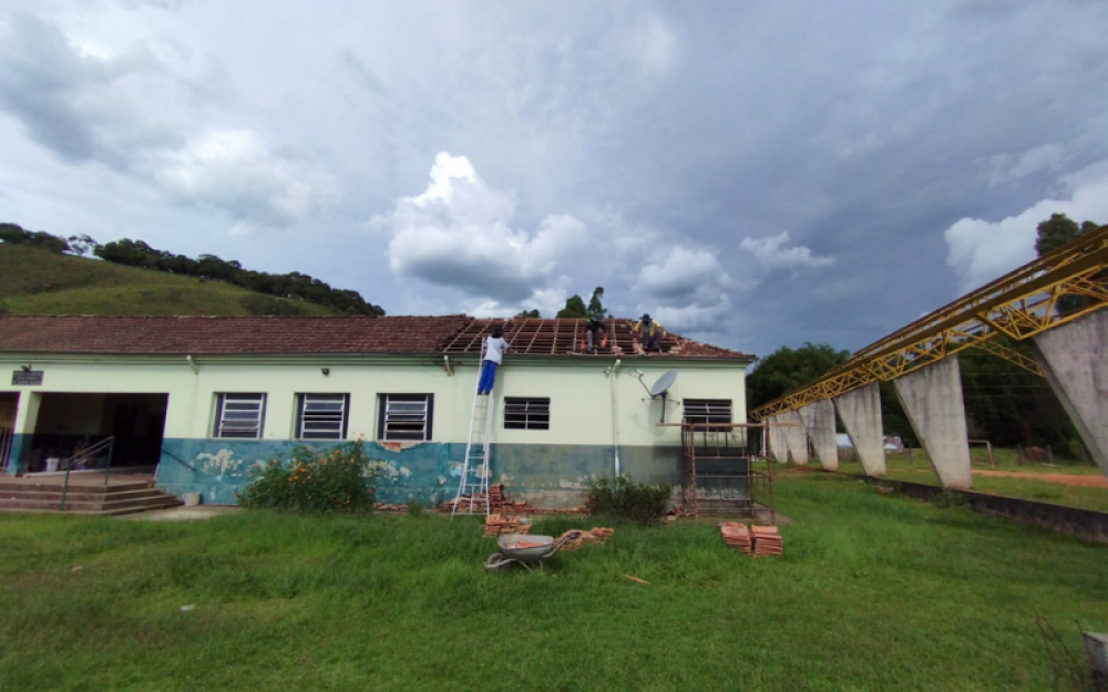 Realizada 1ª fase da reforma na Escola Nossa Senhora do Sagrado Coração no Tamanduá.