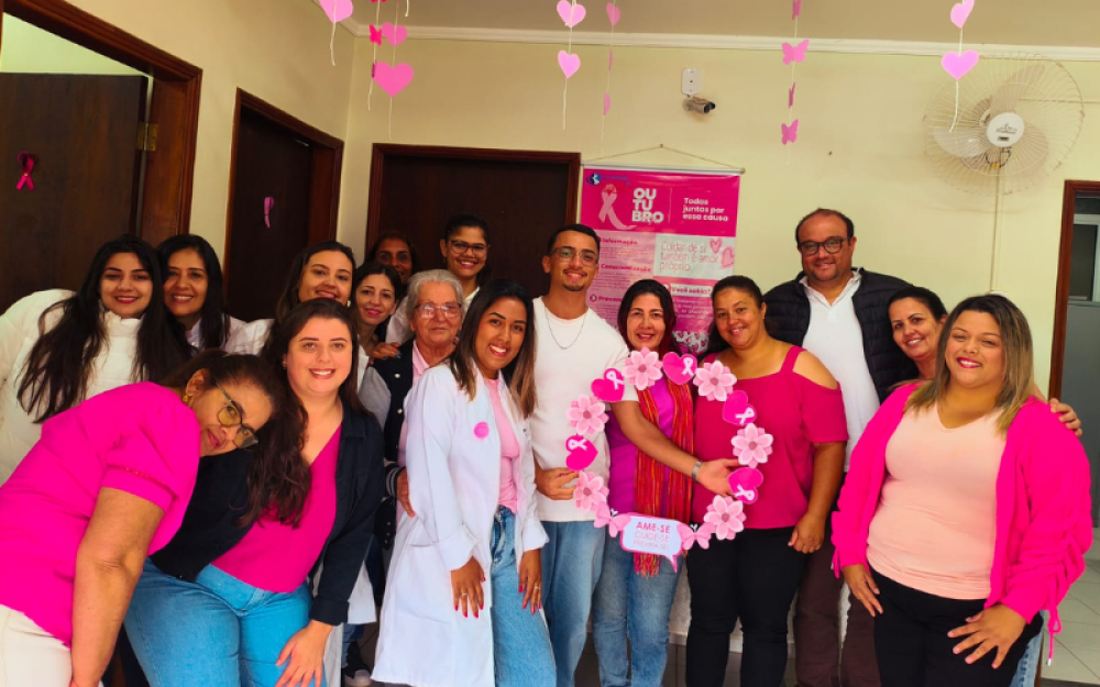 Outubro Rosa: UBS Aníbal Ematné de Aiuruoca realiza dia de orientação e cuidado.