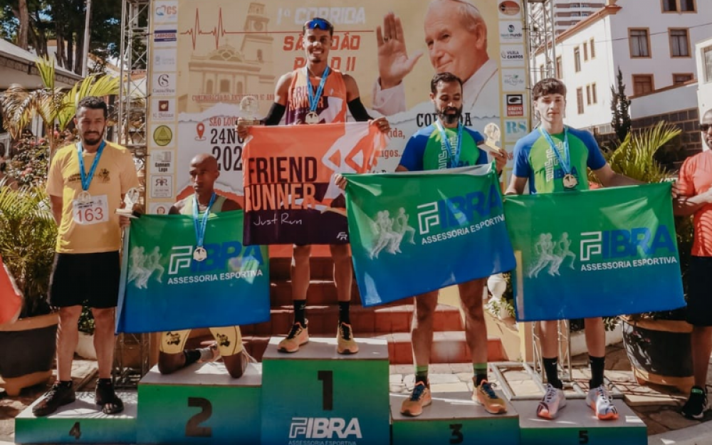 Atleta de Aiuruoca conquista o 4º lugar em corrida realizada em São Lourenço/MG.