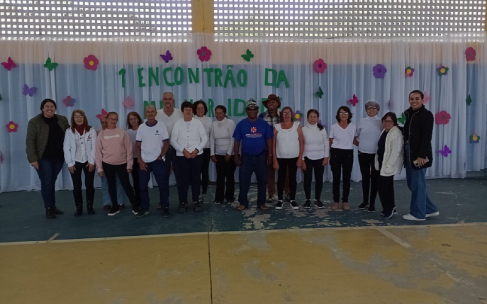 Cras de Aiuruoca participa do 1º Encontrão da Melhor Idade na cidade de Bocaina de Minas.